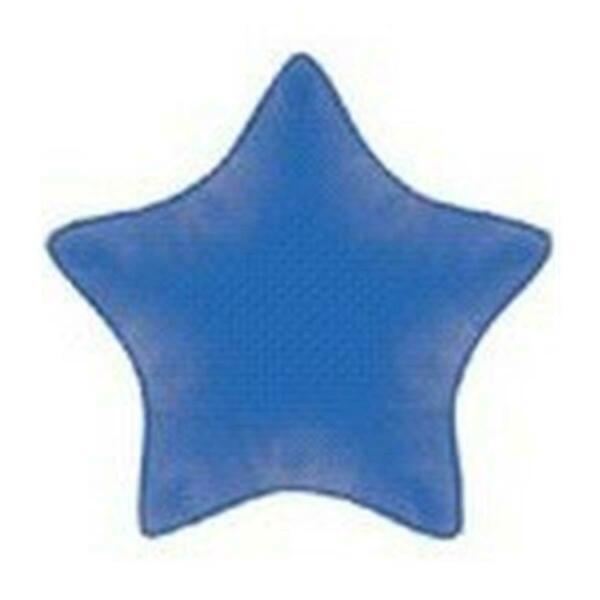 Anagram 9 in. Blue Star Flat Foil Balloon 41115